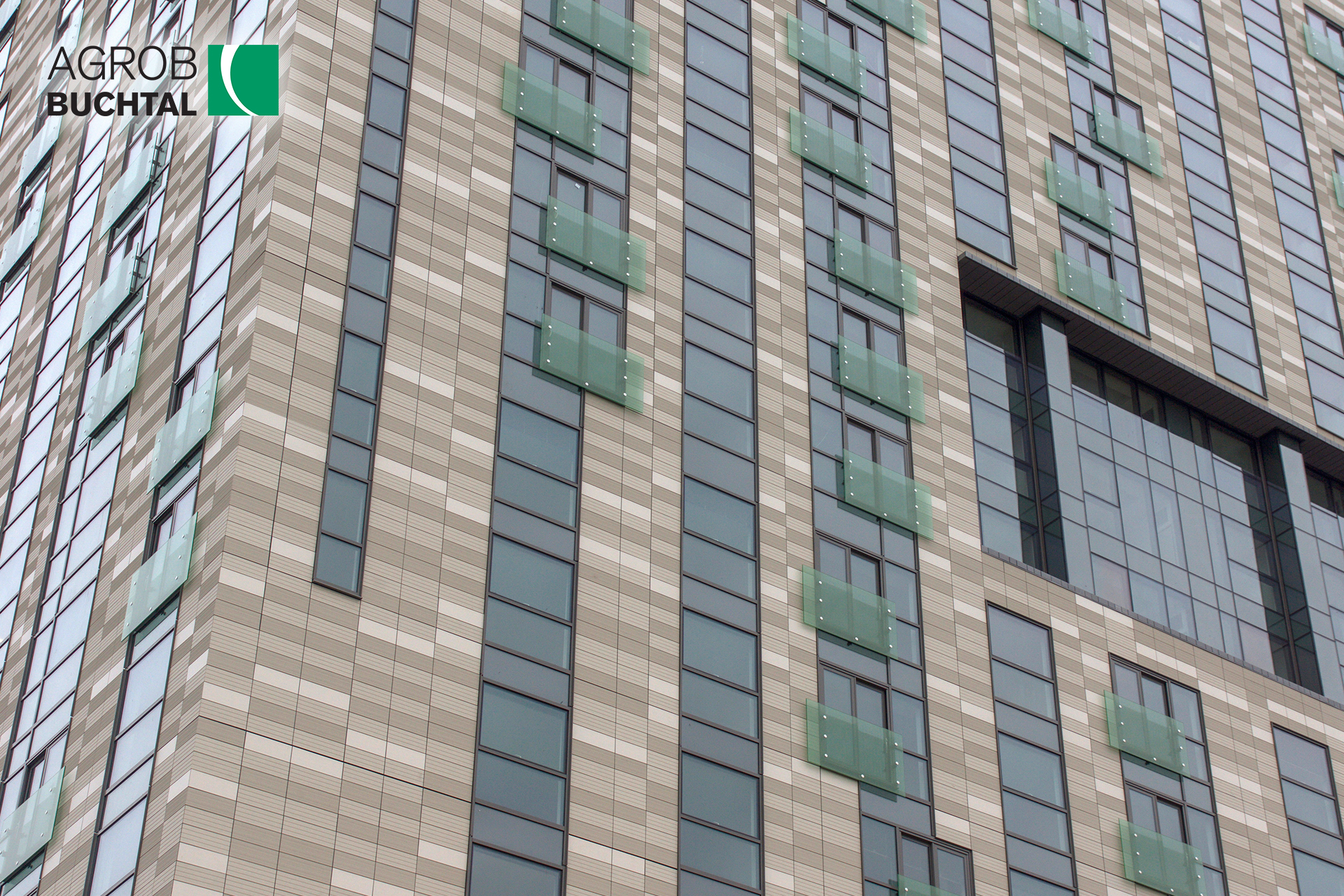 The Viridian Hotel Boston, Smooth and Grooved KeraTwin Panels, various Natura colors