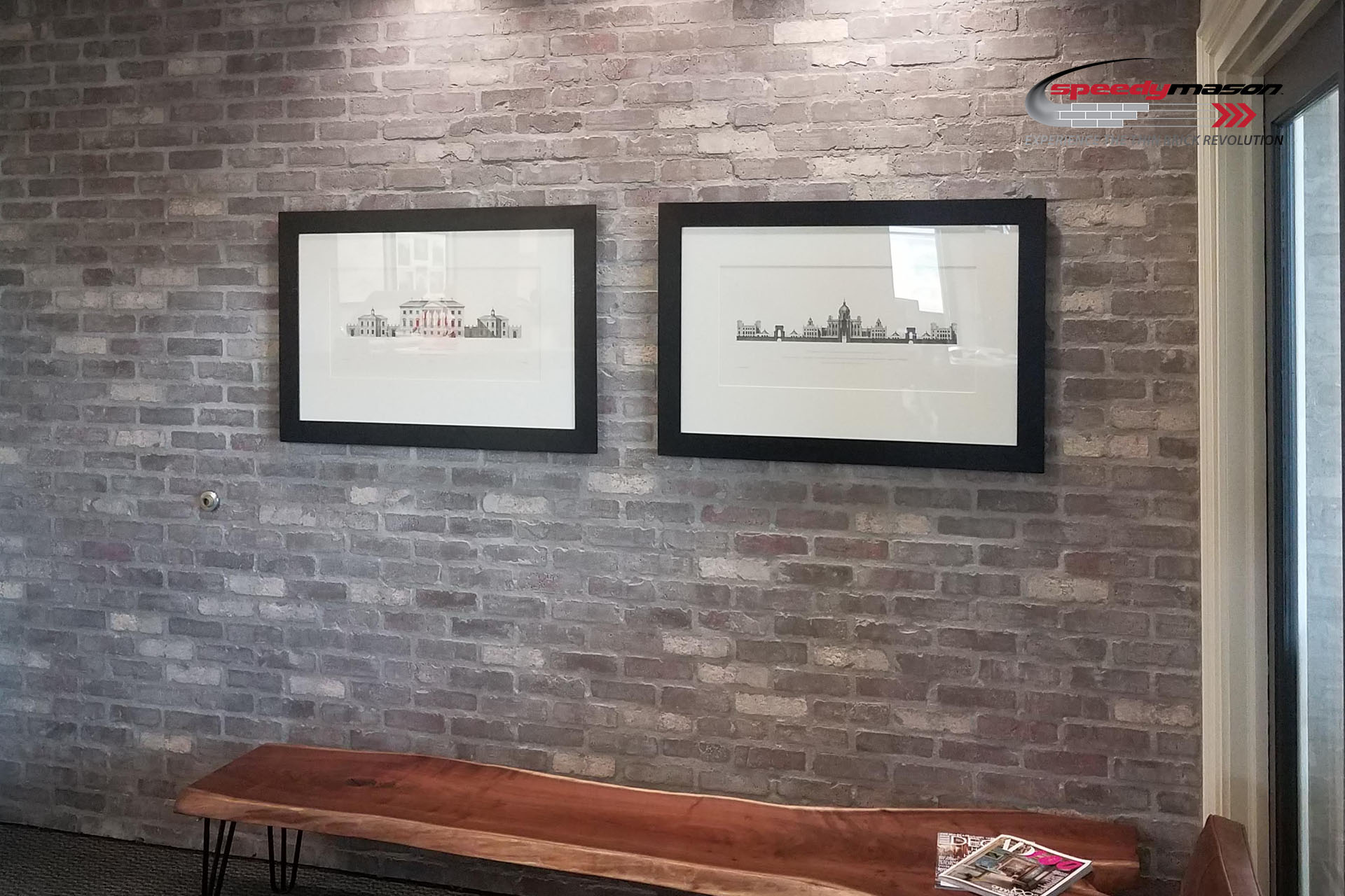 Speedymason thin brick panel systems